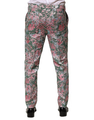 Dolce & Gabbana Multicolor Gebloemde Jacquard Broek