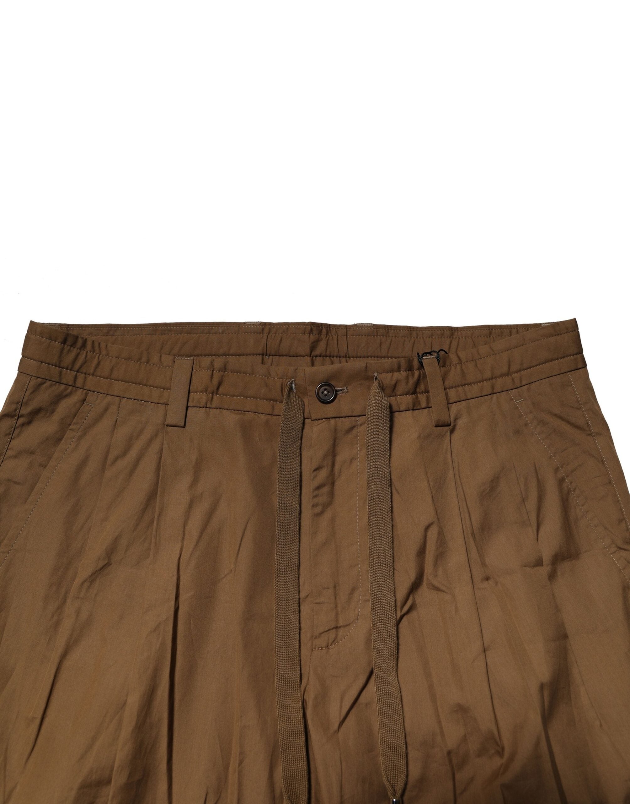 Dolce & Gabbana Braune Baumwoll-Chino Mid Waist Herrenhose