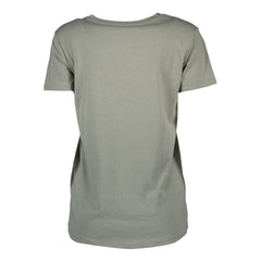 Silvian Heach Verde Cotton Women T-Shirt