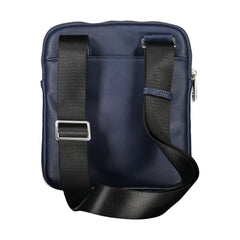 Guess Jeans blauwe polyurethaan heren schoudertas