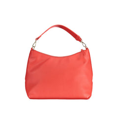 Mario Valentino Rosso Polyurethan Damen Handtasche