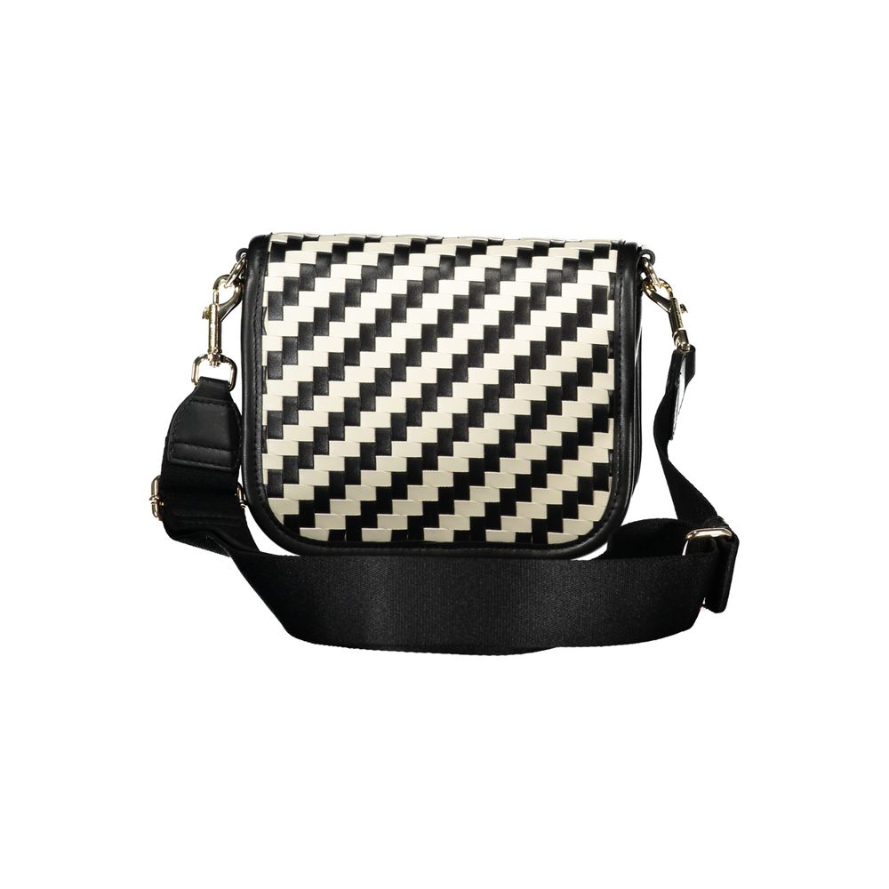 Tommy Hilfiger Schwarze Damenhandtasche aus Polyurethan