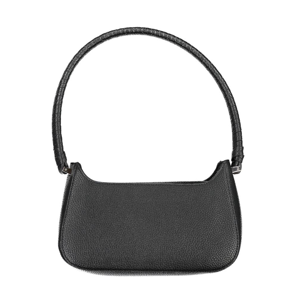 Tommy Hilfiger Schwarze Damenhandtasche aus Polyurethan