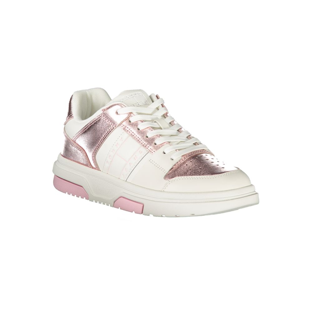 Tommy Hilfiger Bianco Polyurethan Damen Sneaker