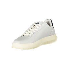 Calvin Klein Brown Leather Men Sneaker