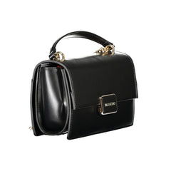 Mario Valentino Black Polyurethane Women's Bag