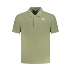 K-WAY Green Cotton Polo Shirt