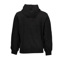 Calvin Klein Schwarzes Baumwoll-Herren-Kapuzensweatshirt