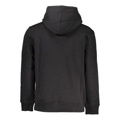 Calvin Klein Black Cotton Men's Sweater Hoodie