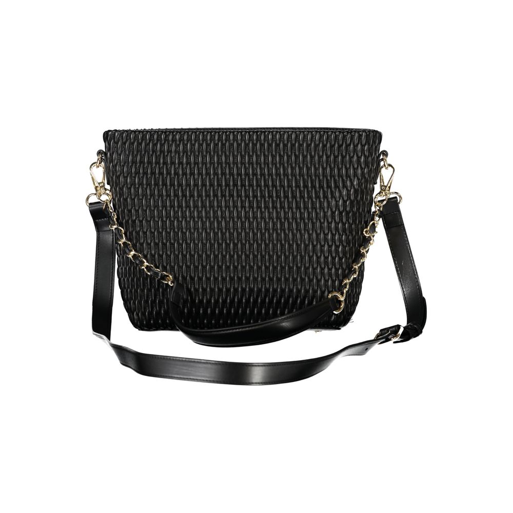 Mario Valentino Nero Poliuretano Damenhandtasche