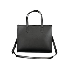 Mario Valentino Black Polyethylene Handbag