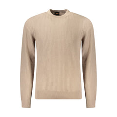 Hugo Boss Beige Katoenen Herentrui