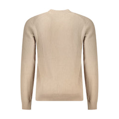 Hugo Boss Beige Katoenen Herentrui