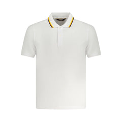 K-WAY White Cotton Polo Shirt