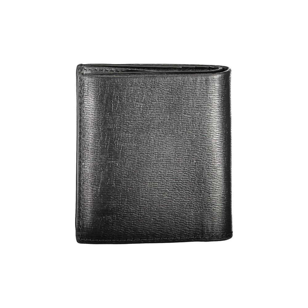 Calvin Klein Nero Leder Herren Geldbörse