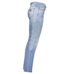 Just Cavalli Azzurro Damen Jeans aus Baumwolle