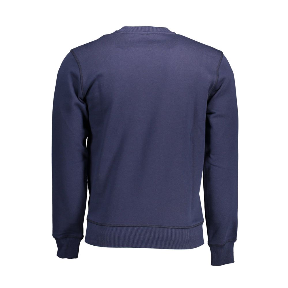 North Sails blauw katoenen herensweatshirt