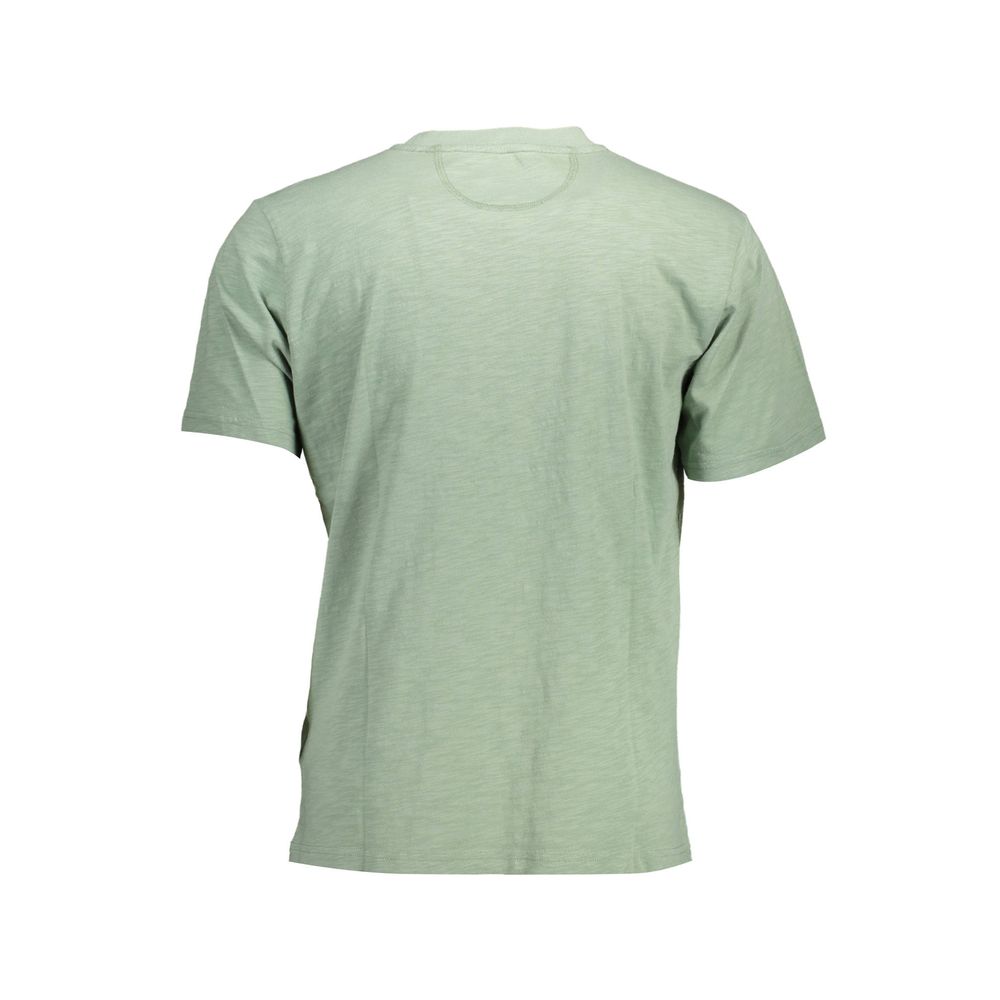 La Martina Green Cotton Men T-Shirt