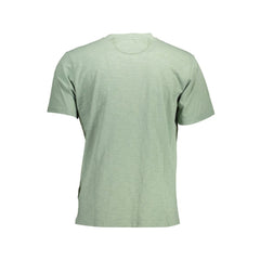 La Martina Green Cotton Men T-Shirt