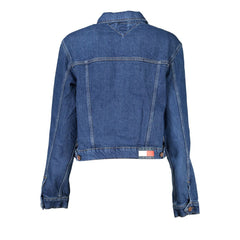 Tommy Hilfiger Blauwe Katoenen Damesjas