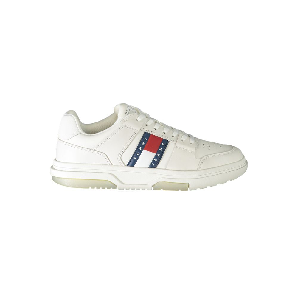 Tommy Hilfiger Bianco Polyurethan Herren-Sneaker