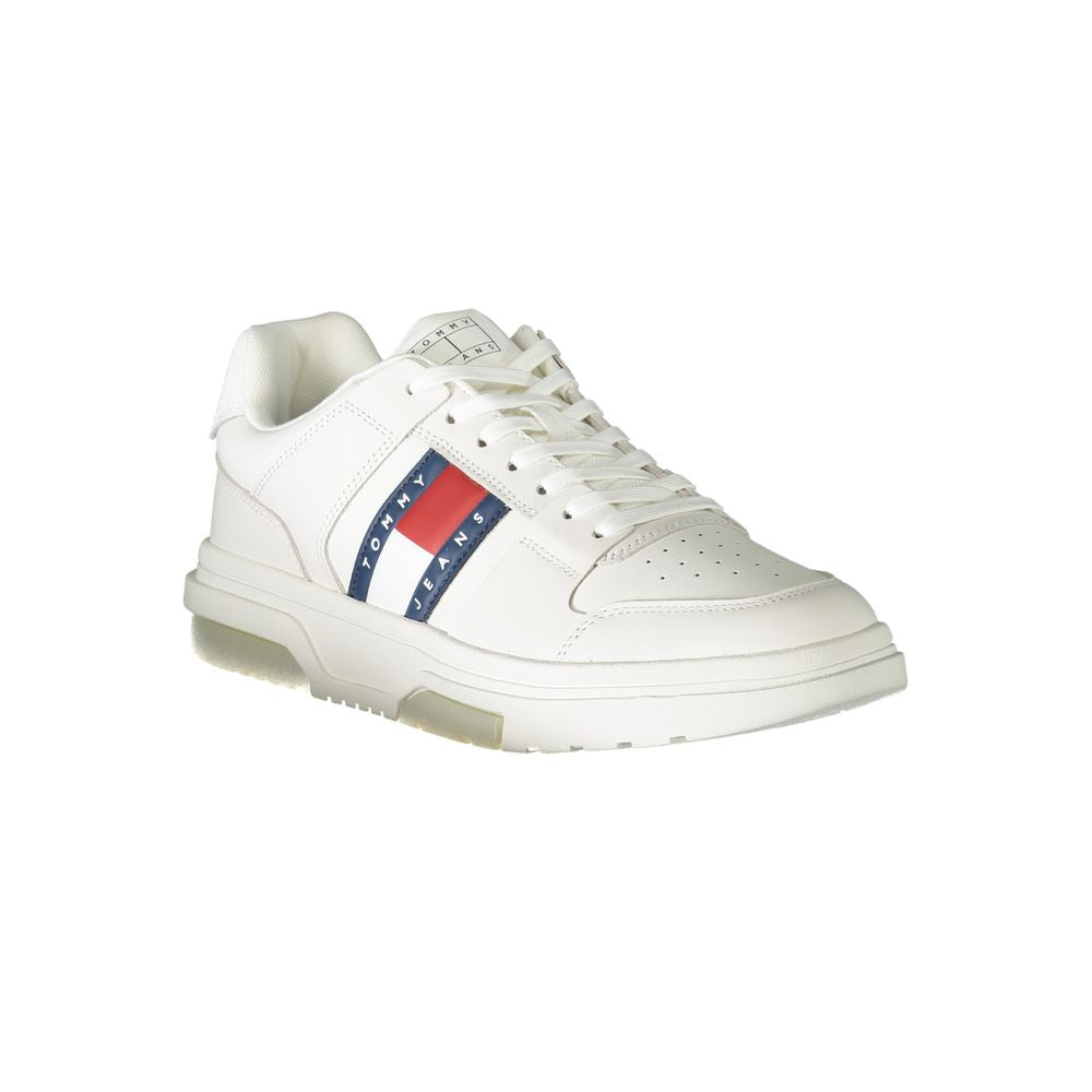 Tommy Hilfiger Bianco Polyurethan Herren-Sneaker
