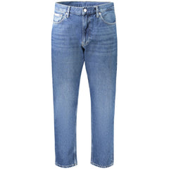 Calvin Klein Blauwe Katoenen Herenjeans