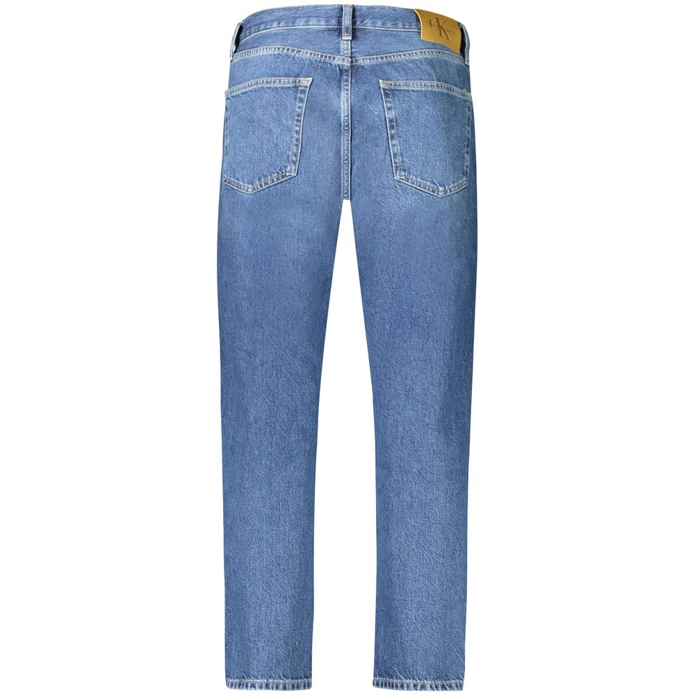 Calvin Klein Blauwe Katoenen Herenjeans