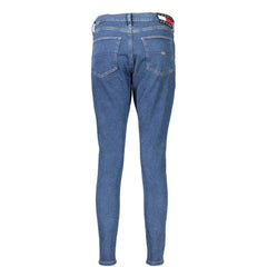 Tommy Hilfiger Blauwe Katoenen Dames Skinny Jeans