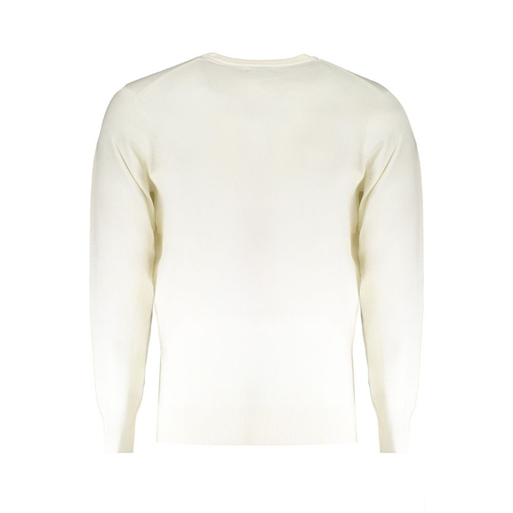 Norway 1963 Bianco Poliammide Herrenpullover