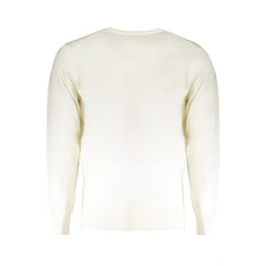 Norway 1963 Bianco Poliammide Herrenpullover