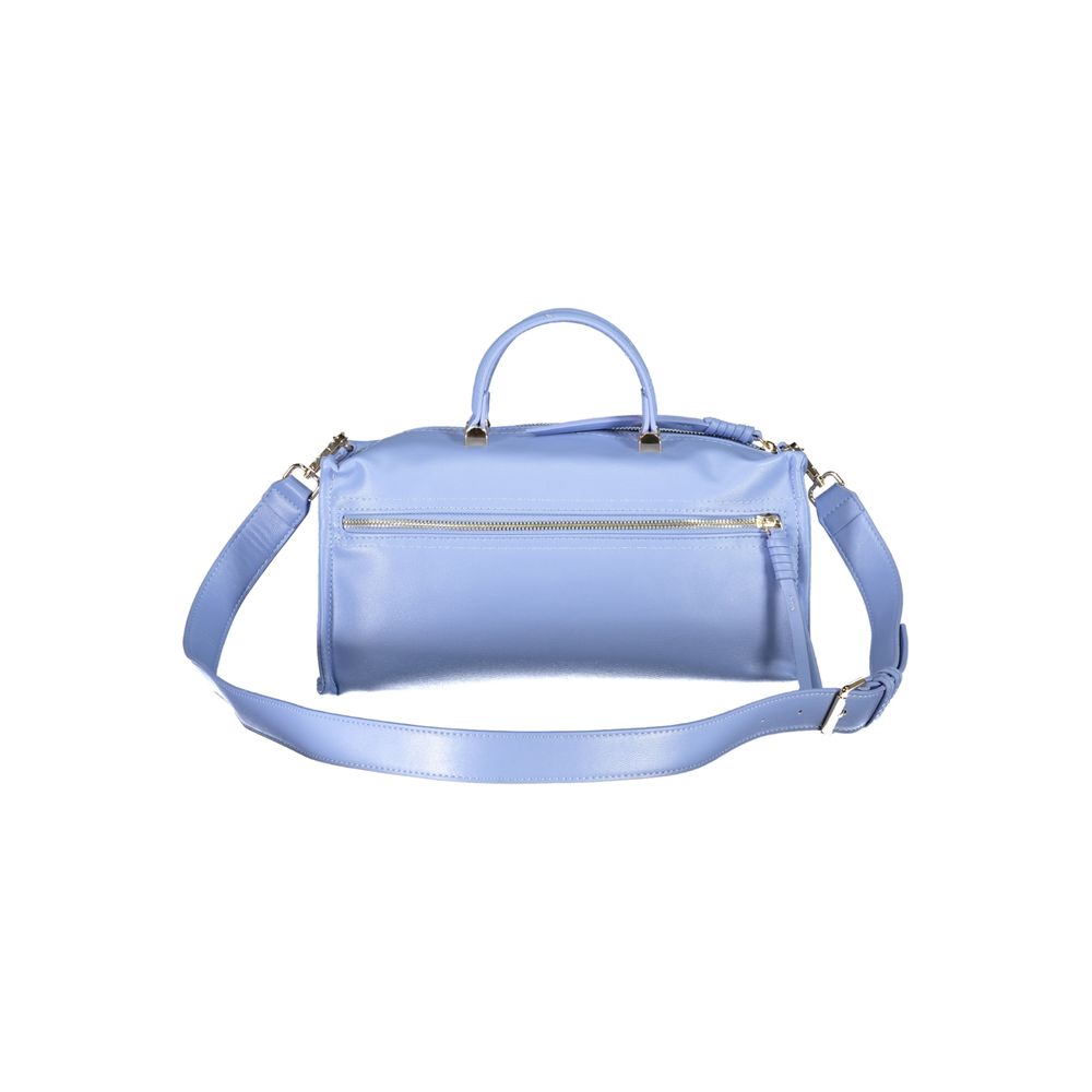 Mario Valentino Azzurro Polyurethan-Damenhandtasche
