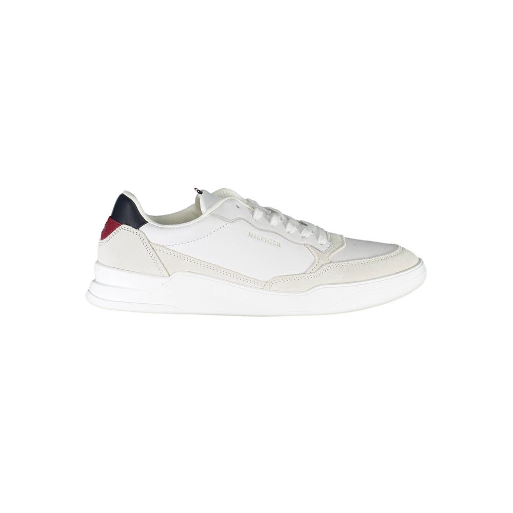 Tommy Hilfiger White Polyester Men Sneaker