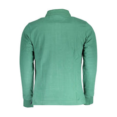 La Martina Grünes Poloshirt aus Baumwolle für Herren