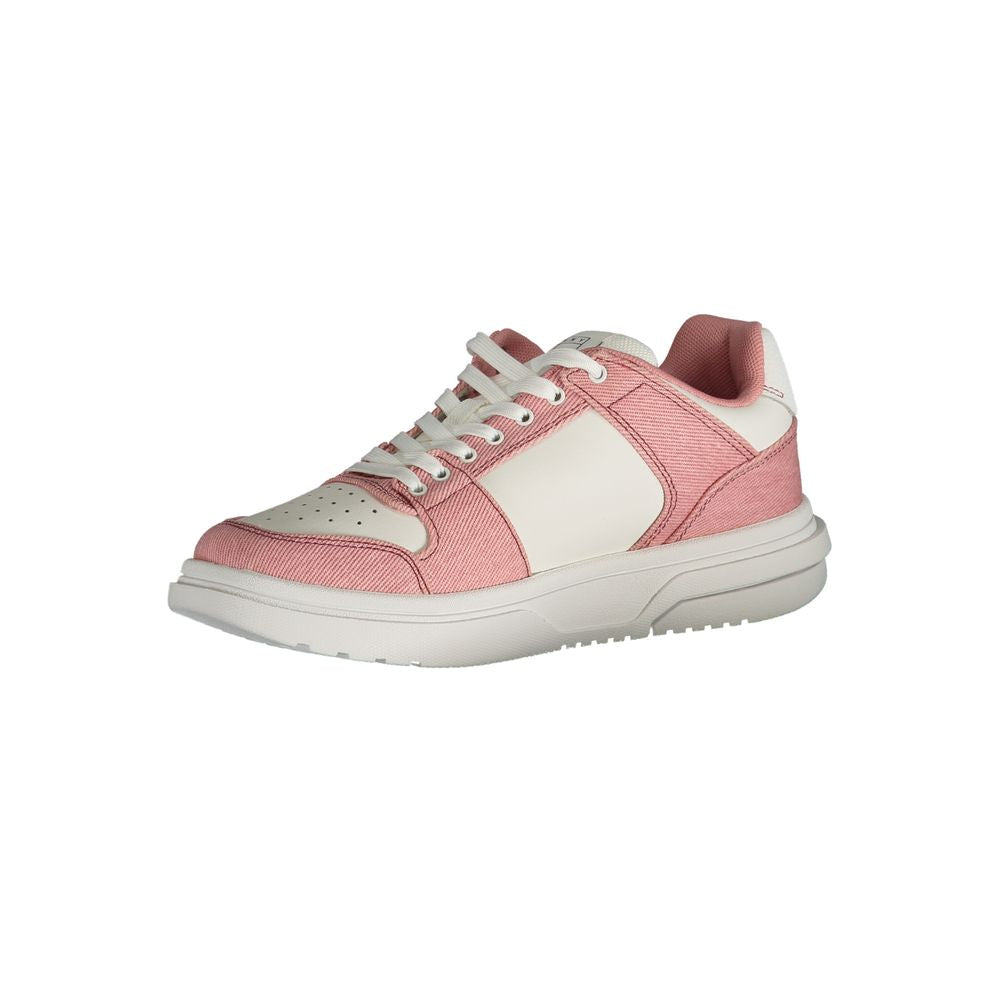 Tommy Hilfiger Rosa Polyurethan Damen Sneaker