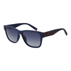 Fila Blauwe Plastic Zonnebril