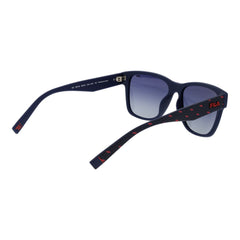 Fila Blauwe Plastic Zonnebril