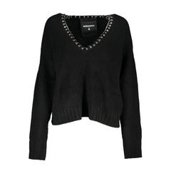 Patrizia Pepe Damen-Pullover Tessuto in Schwarz