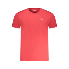 Pepe Jeans Rood Katoenen Heren T-Shirt