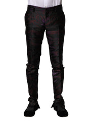 Dolce & Gabbana Veelkleurige Polyester Broek met Patroon