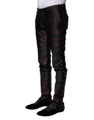 Dolce & Gabbana Veelkleurige Polyester Broek met Patroon