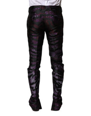 Dolce & Gabbana Veelkleurige Polyester Broek met Patroon