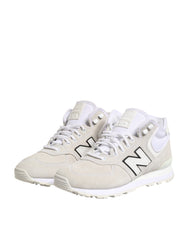New Balance Off White Suede Sneakers Schoenen