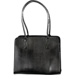 Mario Valentino Nero Poliuretano Damenhandtasche
