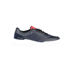 Tommy Hilfiger – Blaue Leder-Sneaker für Herren