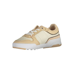 Tommy Hilfiger Beige Polyester Damen-Sneaker