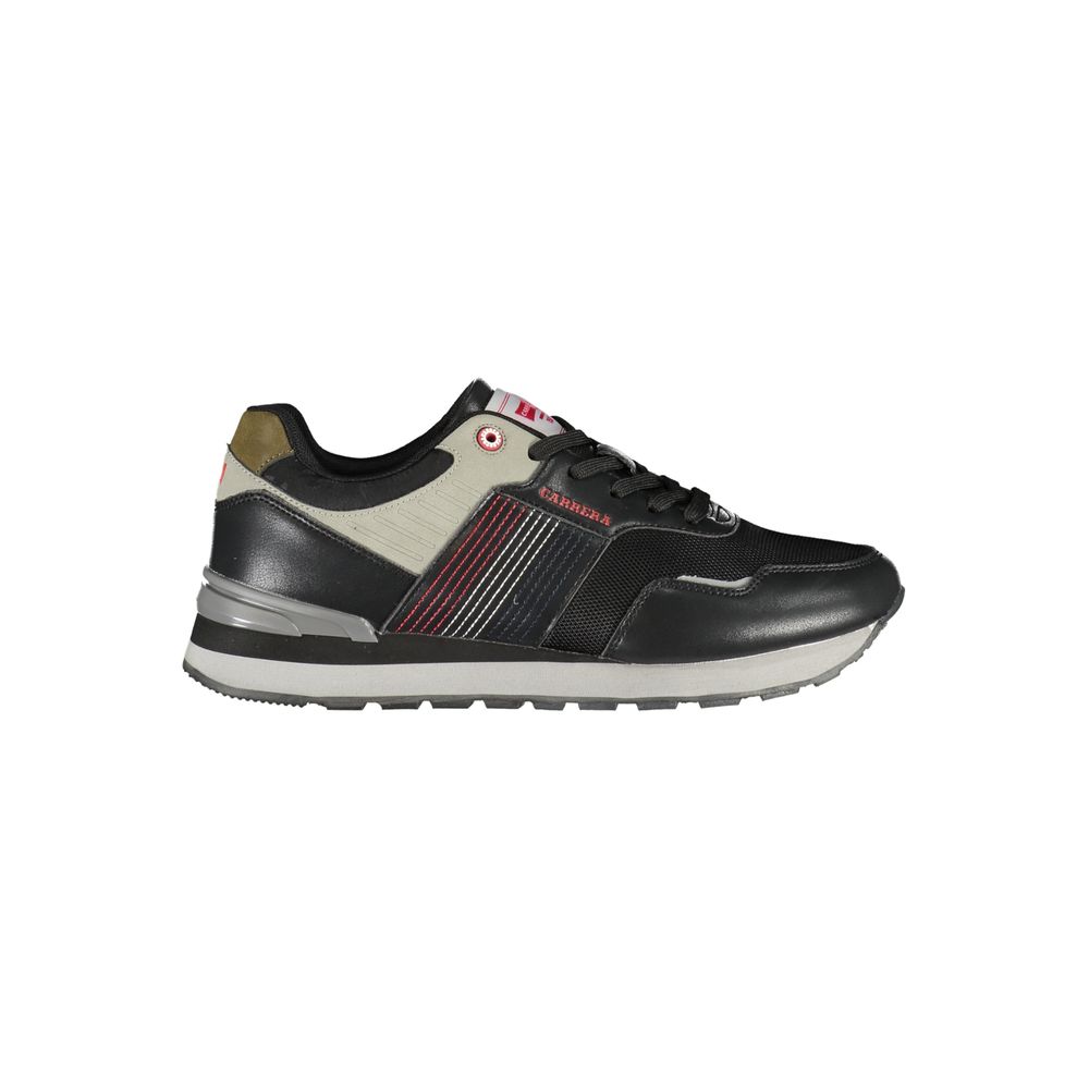 Carrera Zwarte Polyurethaan Heren Sneaker