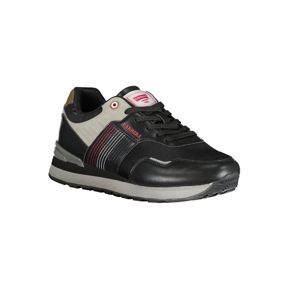 Carrera Zwarte Polyurethaan Heren Sneaker