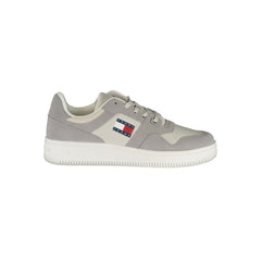 Tommy Hilfiger Grau Leder Herren Sneaker