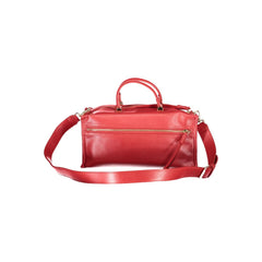 Mario Valentino Damenhandtasche aus rotem Polyurethan